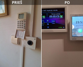 Kamerų ir apsaugos sistemų montavimas tik nuo 500 Eur + Pvm / Justas / Darbų pavyzdys ID 3414746