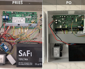 Kamerų ir apsaugos sistemų montavimas tik nuo 500 Eur + Pvm / Justas / Darbų pavyzdys ID 3414748