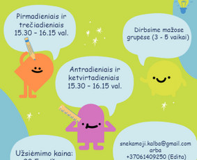 Nuotolinės kalbos pamokos per Google meet! / Edita Vitkienė / Darbų pavyzdys ID 3414880
