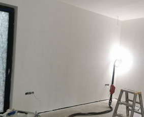 Sienų glaistymas - Glaistymo dažymo paslaugos. Gipso montavimo paslaugos. - 4