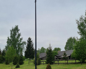 Vėliavų stiebų remontas, senų stiebų plovimas. Išrašome sąs. / Kristijonas Būda / Darbų pavyzdys ID 3417038
