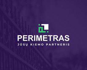 Perimetras logotipas, tvorų įrengimas.