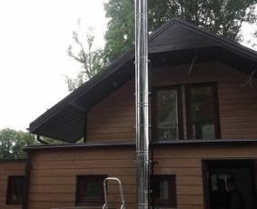 Pristatomi kaminai, kaminų Įdėklai. (Dūmtraukių sistemos) / Šarūnas Ei / Darbų pavyzdys ID 663201