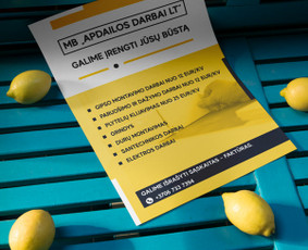 Grafikos dizaineris Lukas Jūsų paslaugoms! - Skrajutės maketavimas - 2 Skrajutės maketavimas - Grafikos dizaineris Lukas Jūsų paslaugoms! - 2