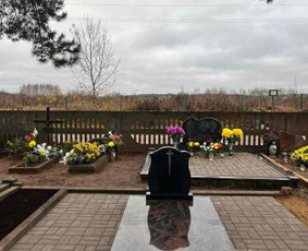 Kapų Tvarkymas, Įrengimas, Dengimas Plokštėmis, Priežiūra / Kapų Tvarkymas, Įrengimas / Darbų pavyzdys ID 3418322