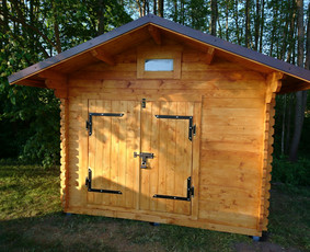 Malkinės, statyba - Medinis sandėliukas nuo 1000 Eur - 1