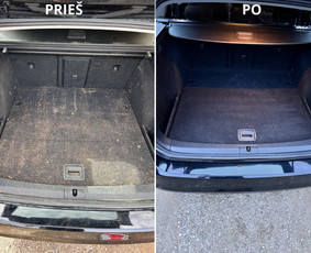 Automobilių plovyklos - Profesionalus cheminis salono valymas automobiliams - 3