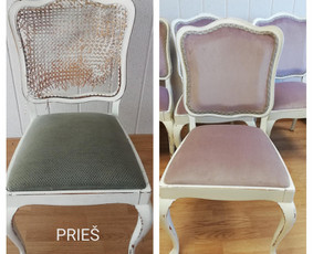 Restauravimas - Minkštų baldų pervilkimas - 2