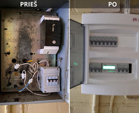 Elektros instaliacija, gedimų šalinimas, varžų matavimas. / Juozas Bagdonas / Darbų pavyzdys ID 3421184