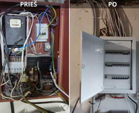 Elektros instaliacija, gedimų šalinimas, varžų matavimas. / Juozas Bagdonas / Darbų pavyzdys ID 3421318