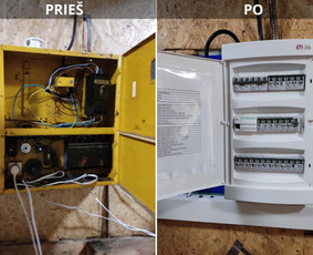 Elektros instaliacija, gedimų šalinimas, varžų matavimas. / Juozas Bagdonas / Darbų pavyzdys ID 3421326