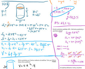 Matematikos ir Fizikos pamokos - Vilniuje ir Nuotoliu / Arktangentas / Darbų pavyzdys ID 3421602