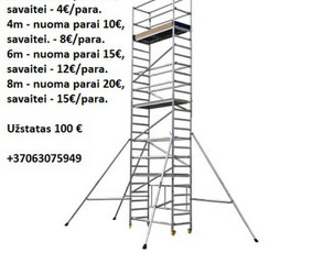 Įrankių nuoma Klaipėdoje Rent4u / Egidijus G. / Darbų pavyzdys ID 3421874