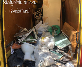 Pervežimai,perkraustymai, senų baldų išvežimas - Statybinių atliekų išvežimas - 1 Statybinių atliekų išvežimas - Pervežimai,perkraustymai, senų baldų išvežimas - 1