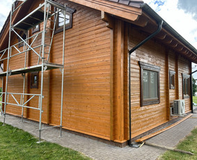 Medinių namų ir kitų paviršių dažymas / Emko projects / Darbų pavyzdys ID 3424292
