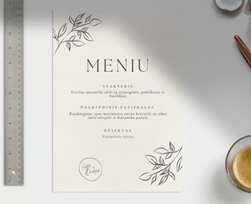 Grafikos dizainerės paslaugos, Ux/ui - Kavinių ir restoranų meniu maketavimas - 1 Kavinių ir restoranų meniu maketavimas - Grafikos dizainerės paslaugos, Ux/ui - 1