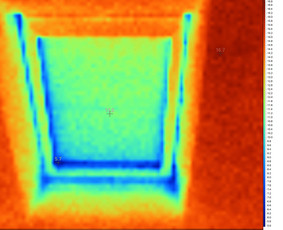 Termoviziniai tyrimai - Sandarumo matavimai - 3