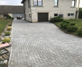 Trinkelių klojimas,vejos laistymo įrengimas,gerbuvio darbai / MB KLOTEKA / Darbų pavyzdys ID 3429190