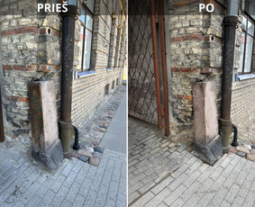 Spec. valymas: grafičių, fasado, sniego ir kt. / Profesionalus paviršių valymas. / Darbų pavyzdys ID 3429406