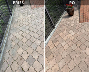 Trinkelių valymas - Stogo plovimas - Fasado plovimas / UAB Sodblasta / Darbų pavyzdys ID 3429926