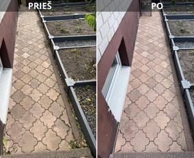 Trinkelių valymas - Stogo plovimas - Fasado plovimas / UAB Sodblasta / Darbų pavyzdys ID 3429928