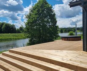 Pirtis ir kubilas and ežero kranto šalia Kauno - Pirties nuoma - 1 Pirties nuoma - Pirtis ir kubilas and ežero kranto šalia Kauno - 1