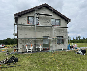 Vidaus ir lauko darbai - Fasado tinkavimas - 3 Fasado tinkavimas - Vidaus ir lauko darbai - 3