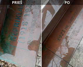 Spec. valymas: grafičių, fasado, sniego ir kt. / Profesionalus paviršių valymas. / Darbų pavyzdys ID 3431032