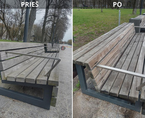 Spec. valymas: grafičių, fasado, sniego ir kt. / Profesionalus paviršių valymas. / Darbų pavyzdys ID 3431054