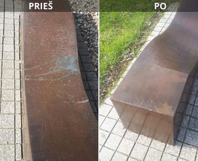 Spec. valymas: grafičių, fasado, sniego ir kt. / Profesionalus paviršių valymas. / Darbų pavyzdys ID 3431100