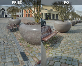 Spec. valymas: grafičių, fasado, sniego ir kt. / Profesionalus paviršių valymas. / Darbų pavyzdys ID 3431160