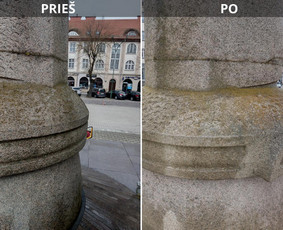 Spec. valymas: grafičių, fasado, sniego ir kt. / Profesionalus paviršių valymas. / Darbų pavyzdys ID 3431290