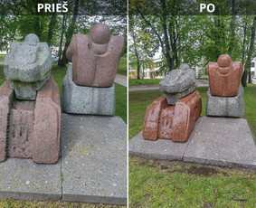 Spec. valymas: grafičių, fasado, sniego ir kt. / Profesionalus paviršių valymas. / Darbų pavyzdys ID 3431444
