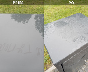 Spec. valymas: grafičių, fasado, sniego ir kt. / Profesionalus paviršių valymas. / Darbų pavyzdys ID 3431448