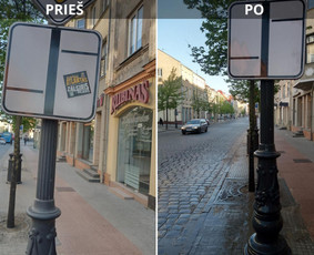 Spec. valymas: grafičių, fasado, sniego ir kt. / Profesionalus paviršių valymas. / Darbų pavyzdys ID 3431478