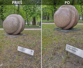 Spec. valymas: grafičių, fasado, sniego ir kt. / Profesionalus paviršių valymas. / Darbų pavyzdys ID 3431548