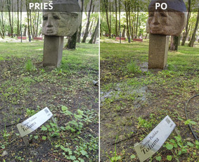 Spec. valymas: grafičių, fasado, sniego ir kt. / Profesionalus paviršių valymas. / Darbų pavyzdys ID 3431578