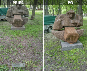 Spec. valymas: grafičių, fasado, sniego ir kt. / Profesionalus paviršių valymas. / Darbų pavyzdys ID 3431694