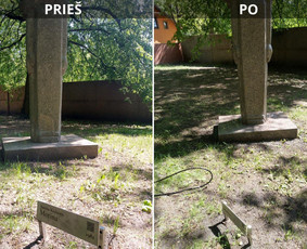 Spec. valymas: grafičių, fasado, sniego ir kt. / Profesionalus paviršių valymas. / Darbų pavyzdys ID 3431698