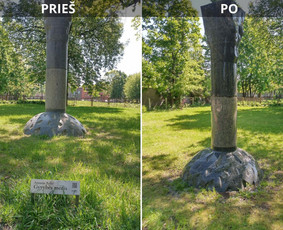Spec. valymas: grafičių, fasado, sniego ir kt. / Profesionalus paviršių valymas. / Darbų pavyzdys ID 3431700