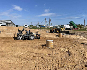 Fermų, angarų statyba ,pramoninės grindys . - Grindų lyginimas - 3 Grindų lyginimas - Fermų, angarų statyba ,pramoninės grindys . - 3