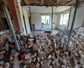 Griovimo darbai. - Vidaus apdailos darbai - 4 Vidaus apdailos darbai - Griovimo darbai. - 4