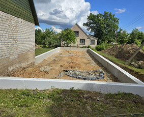 Betonavimo darbus Ir invidaliu namu statyba - Juostiniai pamatai - 1 Juostiniai pamatai - Betonavimo darbus Ir invidaliu namu statyba - 1