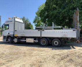 Statybinės technikos nuoma - Drenažo įrengimas - 2 Drenažo įrengimas - Statybinės technikos nuoma - 2