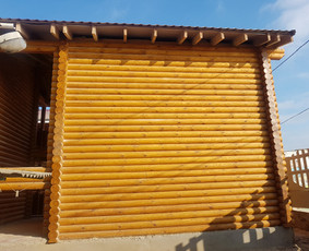 Rąstinių namų restauracija: dažymas, hermetizavimas / Vasyl Sheremet / Darbų pavyzdys ID 3433606