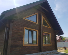 Rąstinių namų restauracija: dažymas, hermetizavimas / Vasyl Sheremet / Darbų pavyzdys ID 3433616