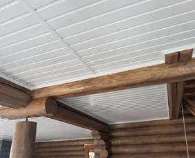 Rąstinių namų restauracija: dažymas, hermetizavimas / Vasyl Sheremet / Darbų pavyzdys ID 3433620