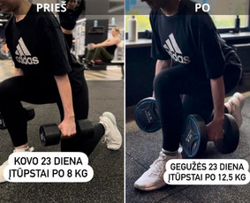 Asmeninės treniruotės, sporto programos, testavimai / Vitalijus Lindžius / Darbų pavyzdys ID 3433642