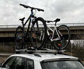 Stogo bagažinių nuoma - Thule dviračių laikiklių nuoma - 2