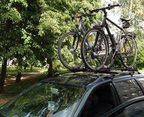 Stogo bagažinių nuoma - Thule dviračių laikiklių nuoma - 4